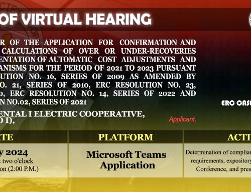 Virtual Hearing for May 2024